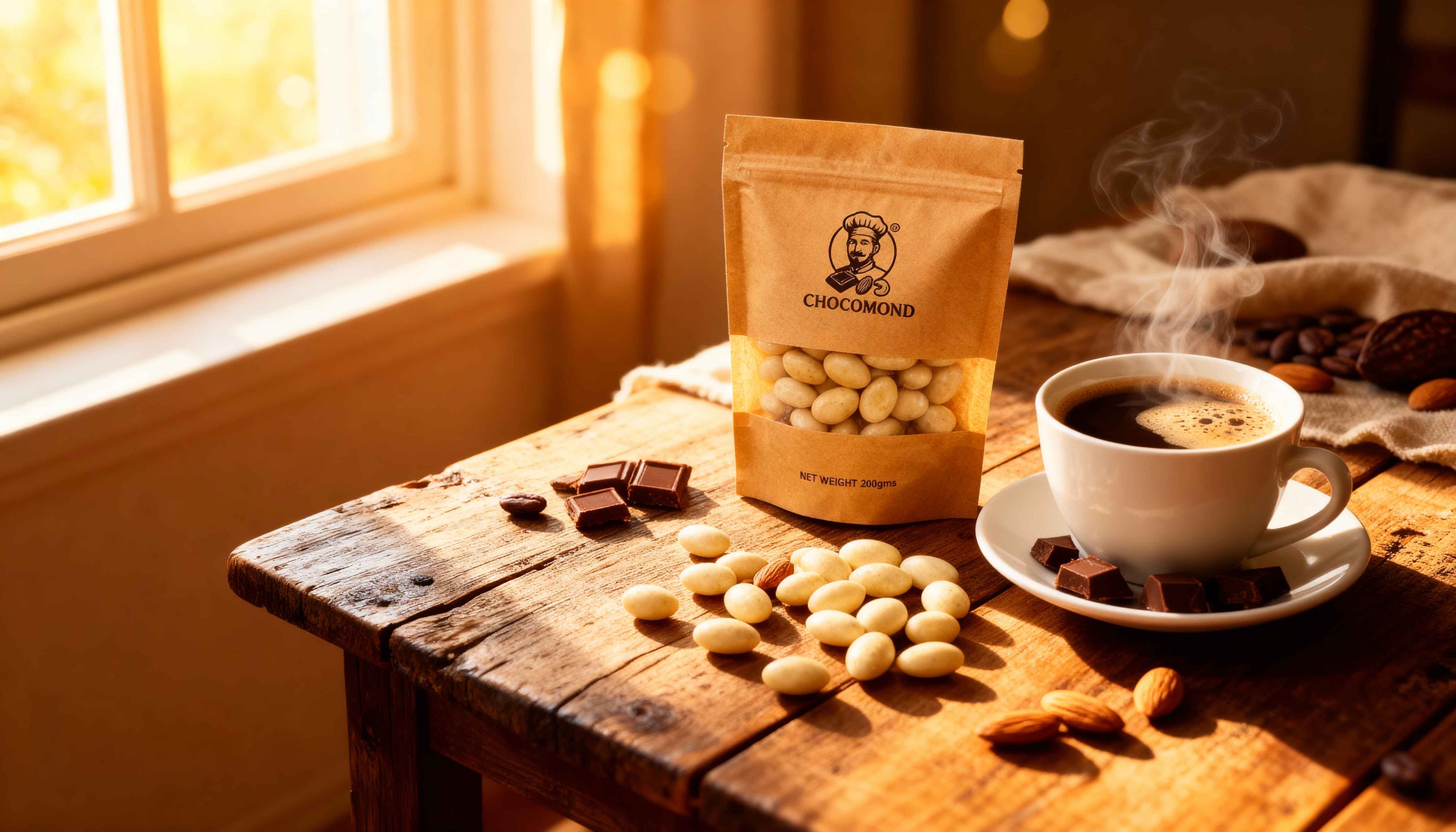 White Chocolate (Almonds)