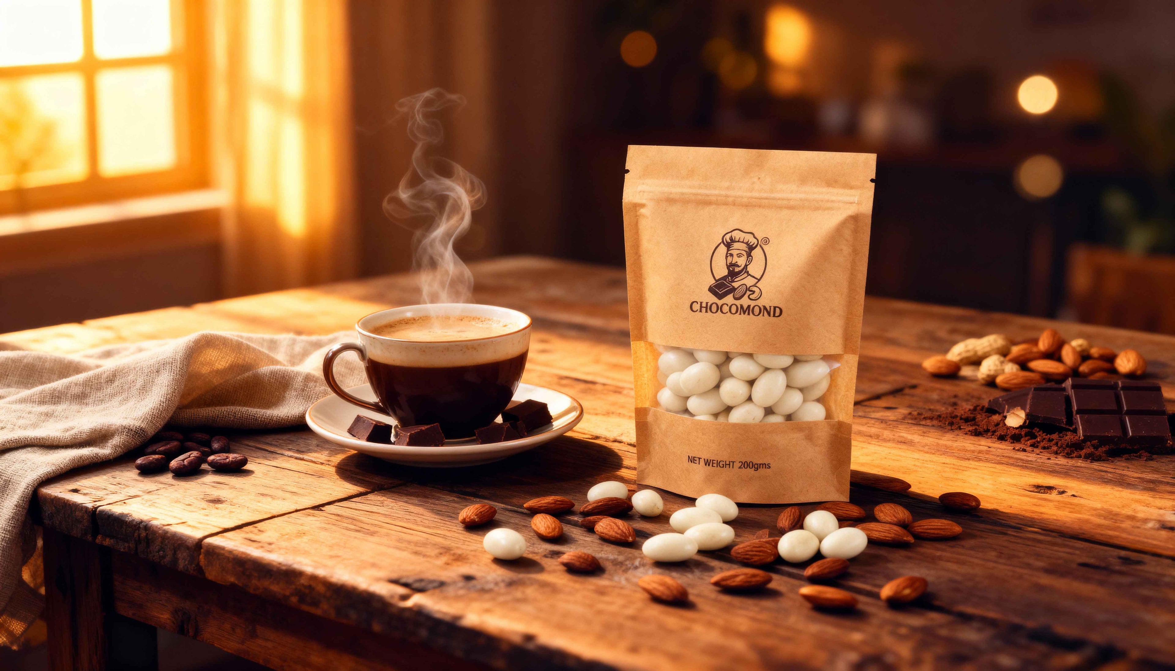 White Chocolate (Almonds)