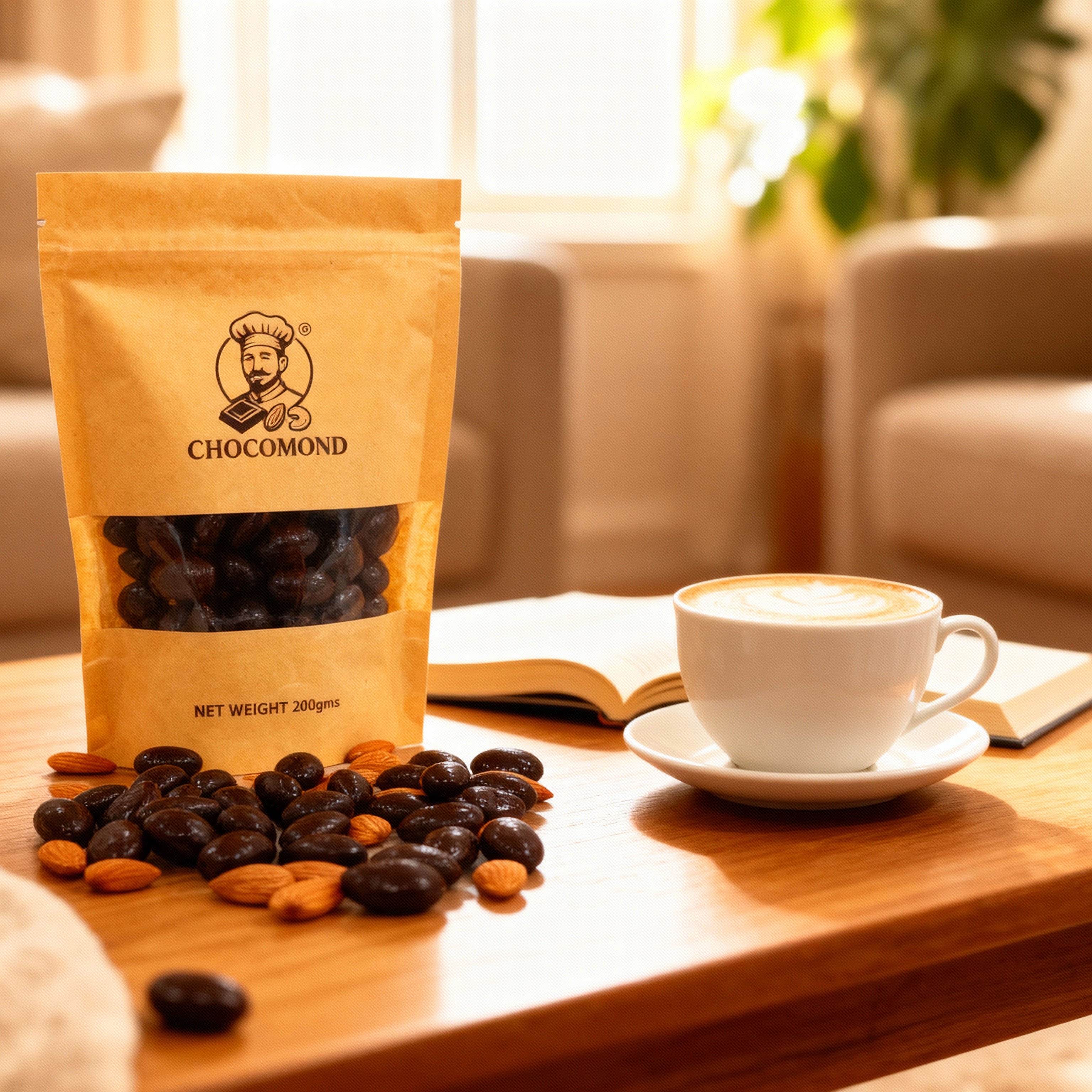 Dark Chocolate (Almonds)