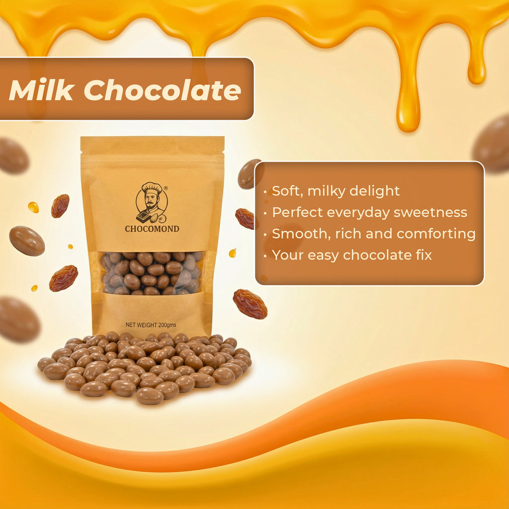 Milk Chocolate (Raisins)