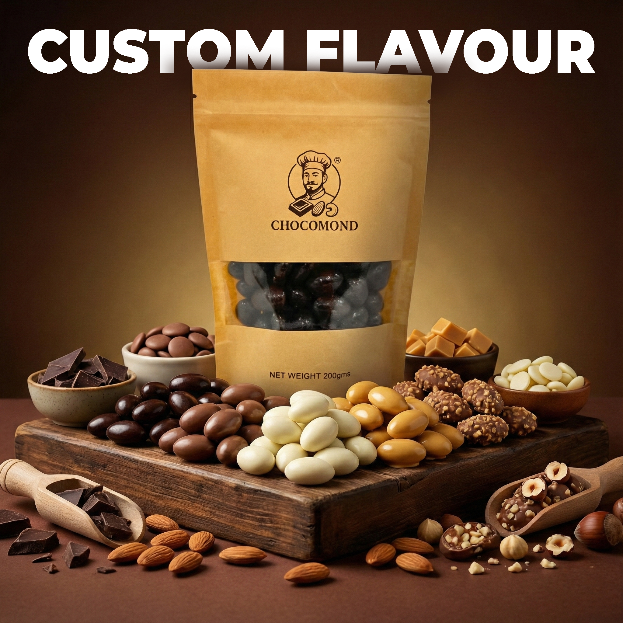 Almond Flavours Chocolate