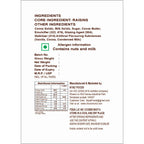 Milk Chocolate (Raisins)